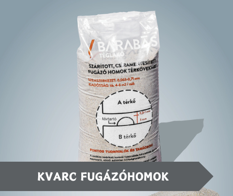 KVARC FUGÁZÓHOMOK