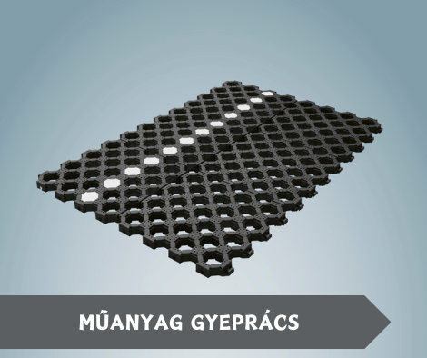 MŰANYAG GYEPRÁCS