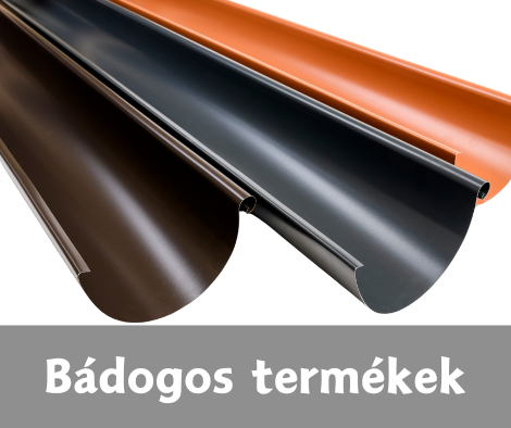 BÁDOGOS TERMÉKEK CIKKCSOPORT