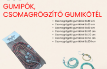 GUMIPÓK, CSOMAGRÖGZÍTŐ GUMIKÖTÉL