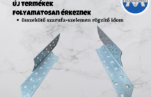 összekötő szarufa-szelemen rögzítő idom